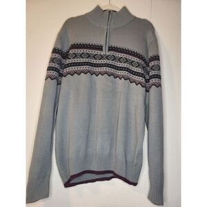 Carbon 1/4 Pull‎ Over Sweater